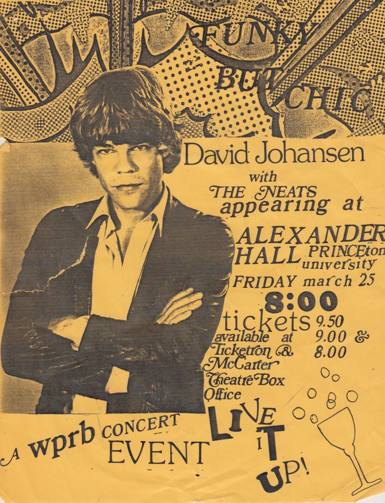 David Johansen visits WPRB (March, 1983) - WPRB History